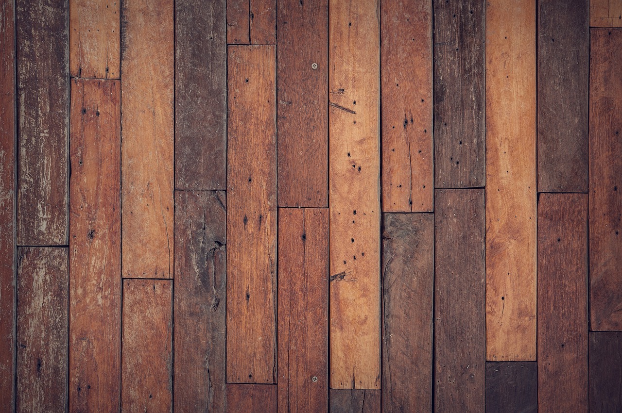A close up of a hardwood floor